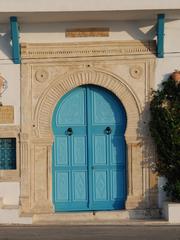 Blaue Tür, Tunesien, 2007
